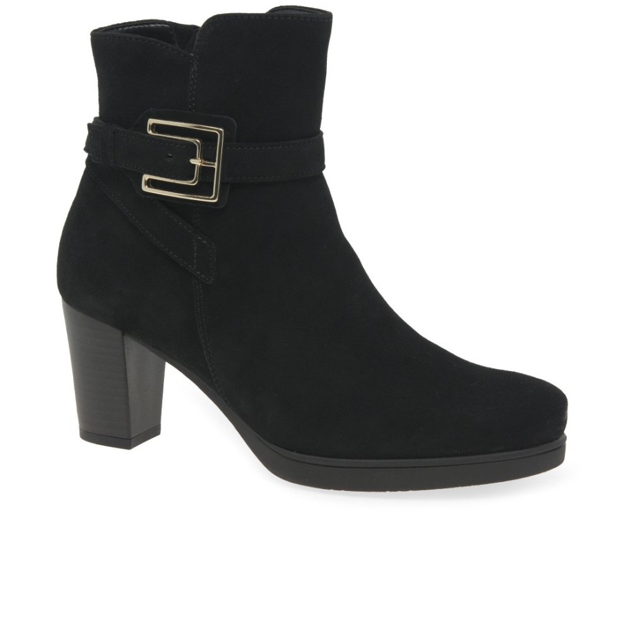 Gabyaa D92.083 Gabor Black Suede