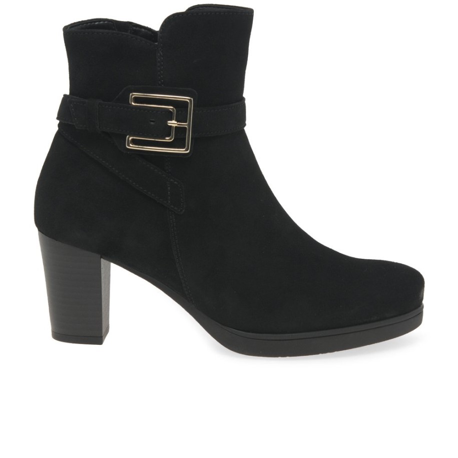Gabyaa D92.083 Gabor Black Suede
