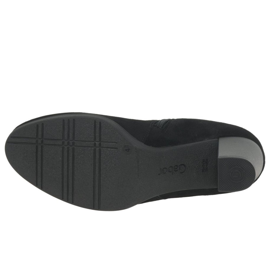 Gabyaa D92.083 Gabor Black Suede