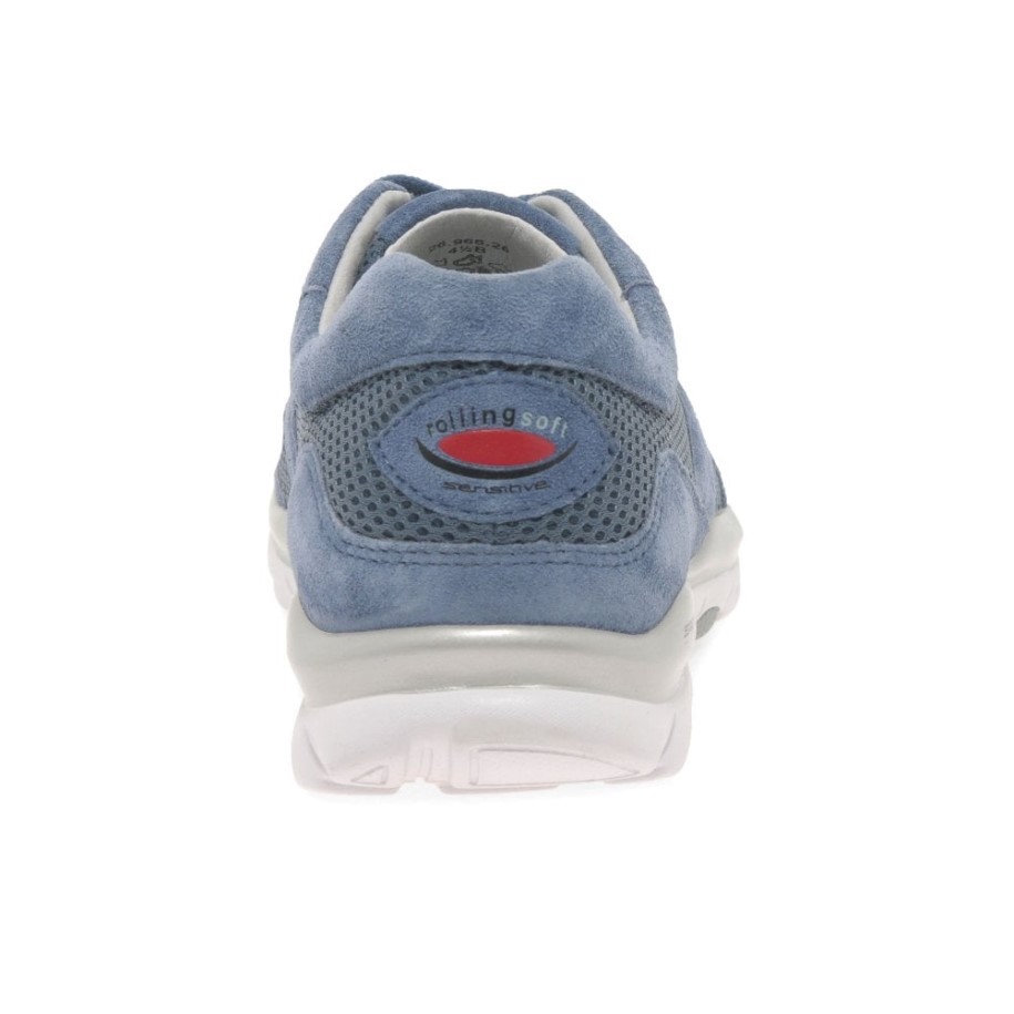 Helen Womens Sports Trainers Nautic Suede/Mesh Gabor