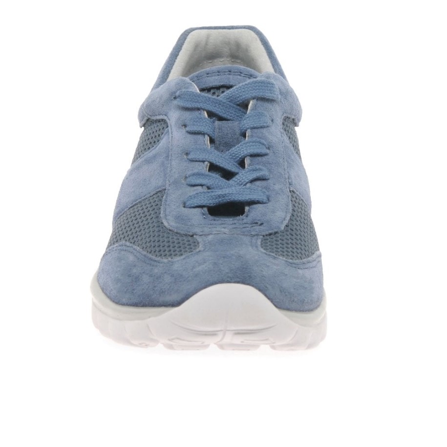 Helen Womens Sports Trainers Nautic Suede/Mesh Gabor