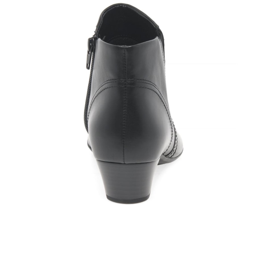 Heritage Womens Ankle Boots Black Gabor