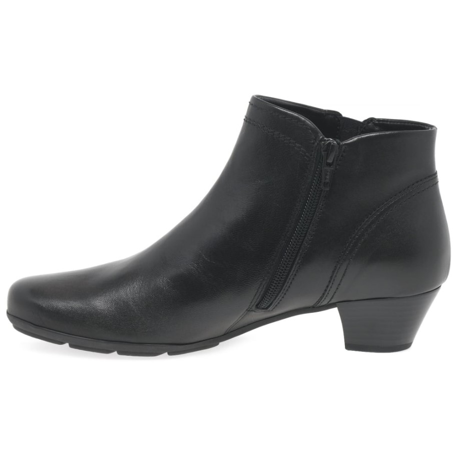 Heritage Womens Ankle Boots Black Gabor