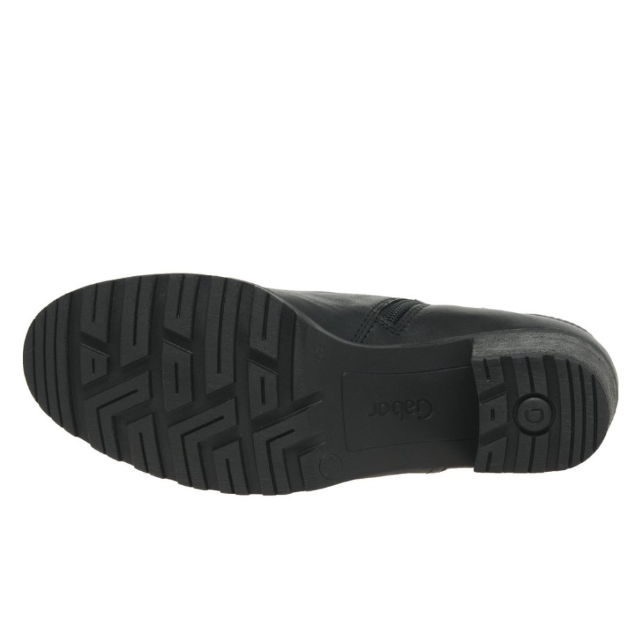 Invitation Ladies Ankle Boots Black Gabor