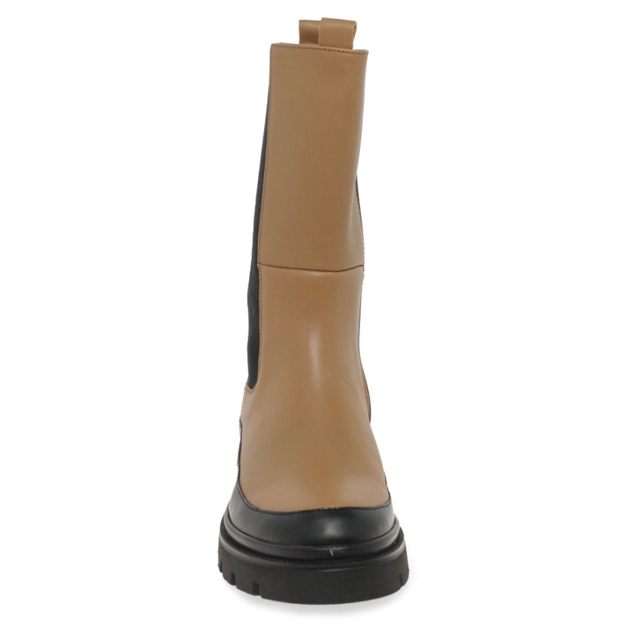 Lexington Ladies Chelsea Boots Chino Black Lea Gabor