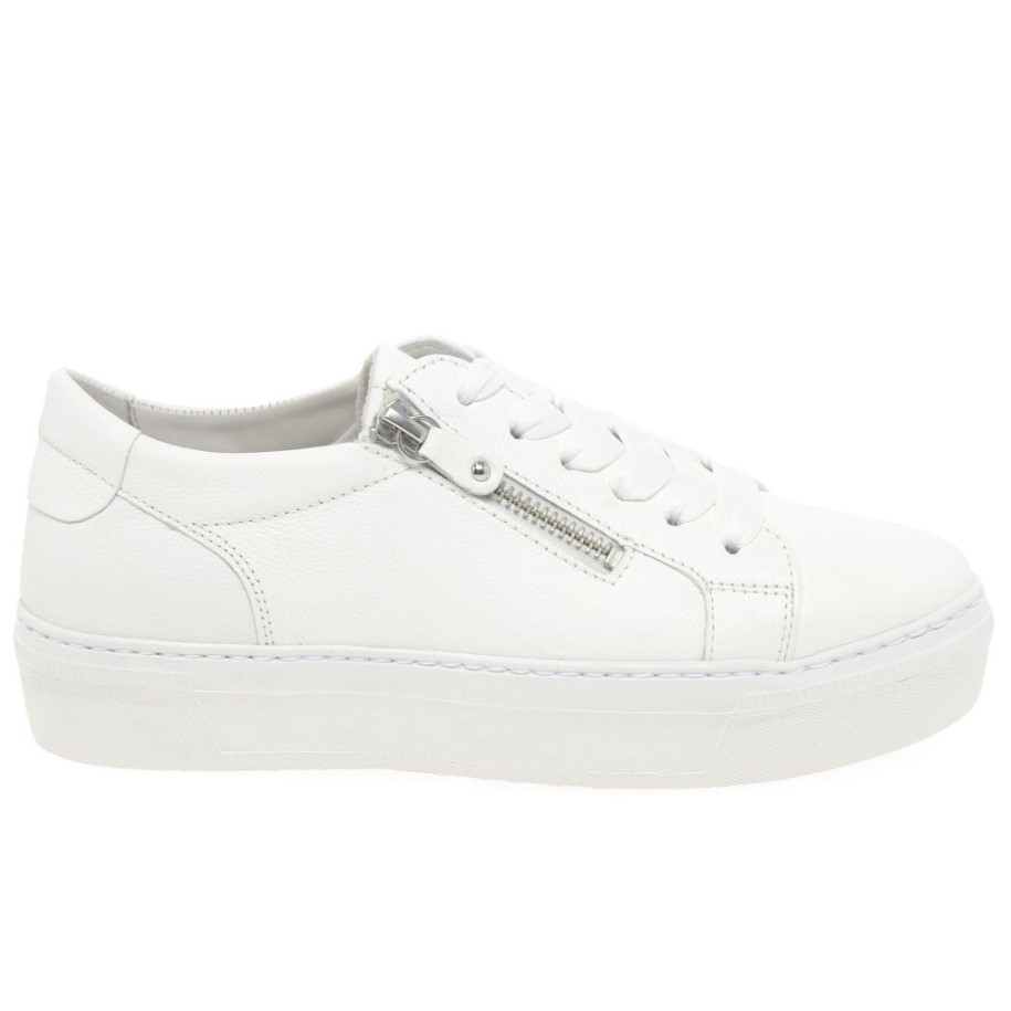 Michaela Ladies Trainers White Gabor