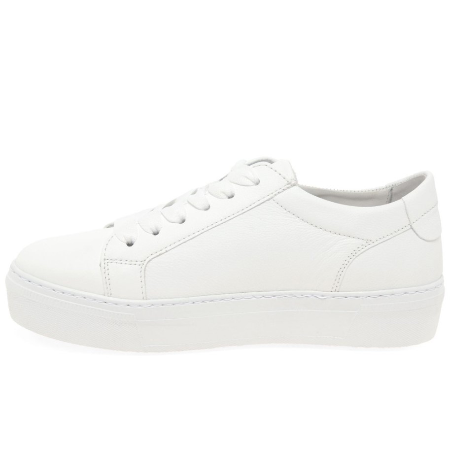 Michaela Ladies Trainers White Gabor