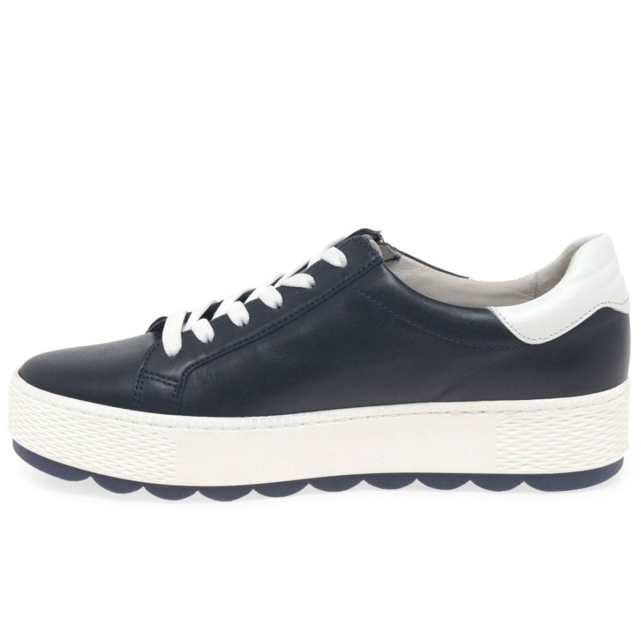 Midnight/White Quench Womens Casual Trainers Gabor