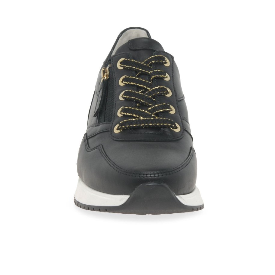 Princess Ladies Trainers Gabor Black/Gold
