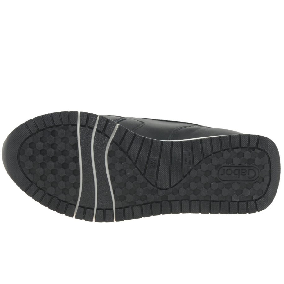 Princess Ladies Trainers Gabor Black/Gold