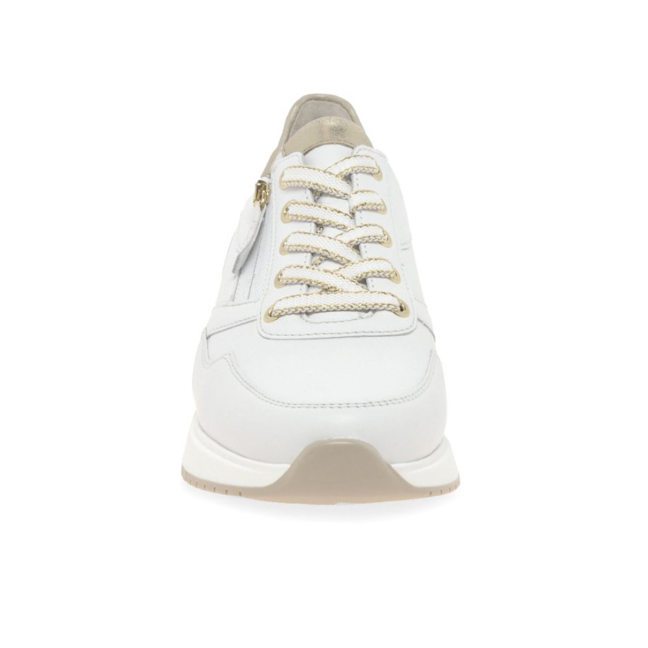 Princess Ladies Trainers White/Platino Gabor