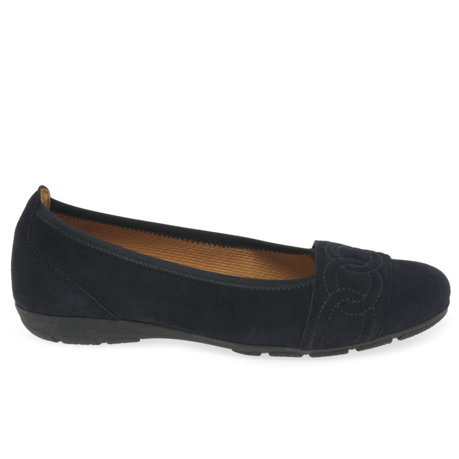 Resemblance Ladies Shoes Atlantic Suede Gabor