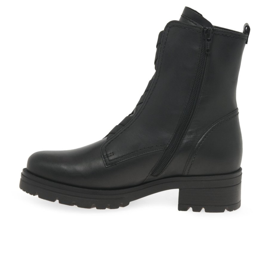 Sea Ladies Ankle Boots Black Gabor