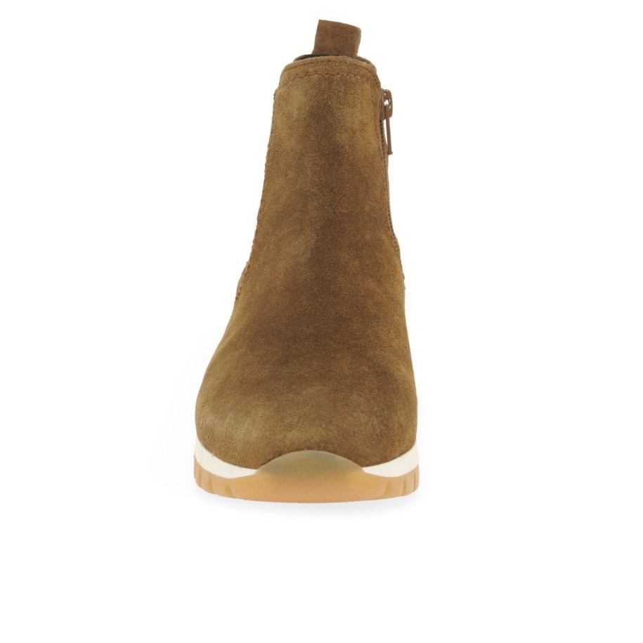 Teller Womens Ankle Boots Gabor Cognac Suede