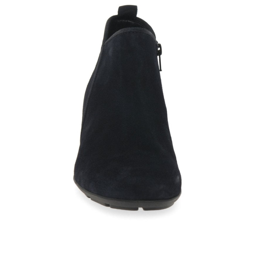 Trudy Womens Ankle Boots Gabor Marine Suede