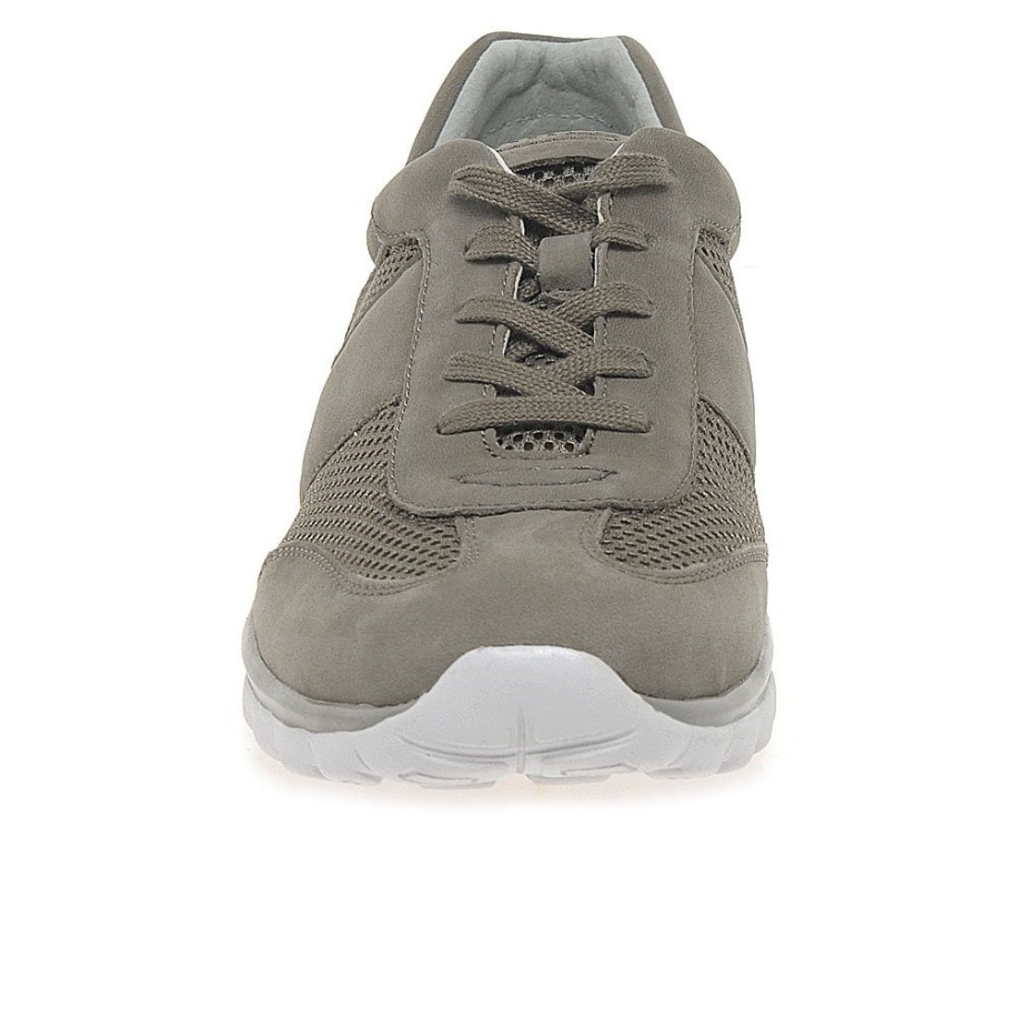 Visone Nubuck Helen Womens Sports Trainers Gabor