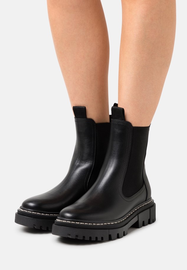 Women Gabor Black Classic Ankle Boots