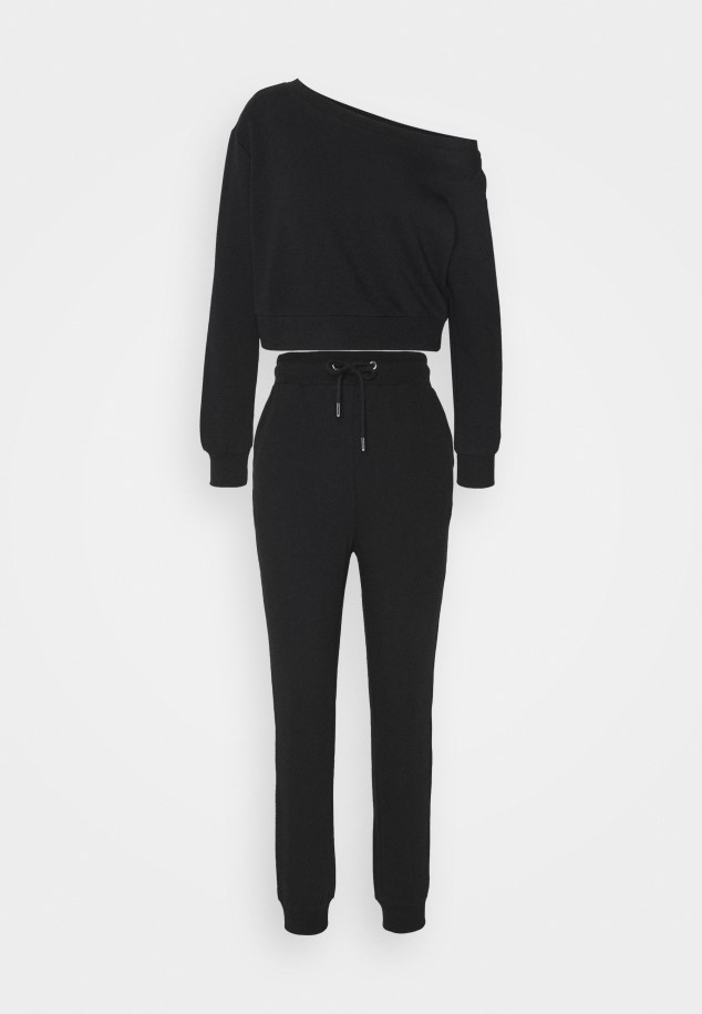 Black Gabor Platform Heels