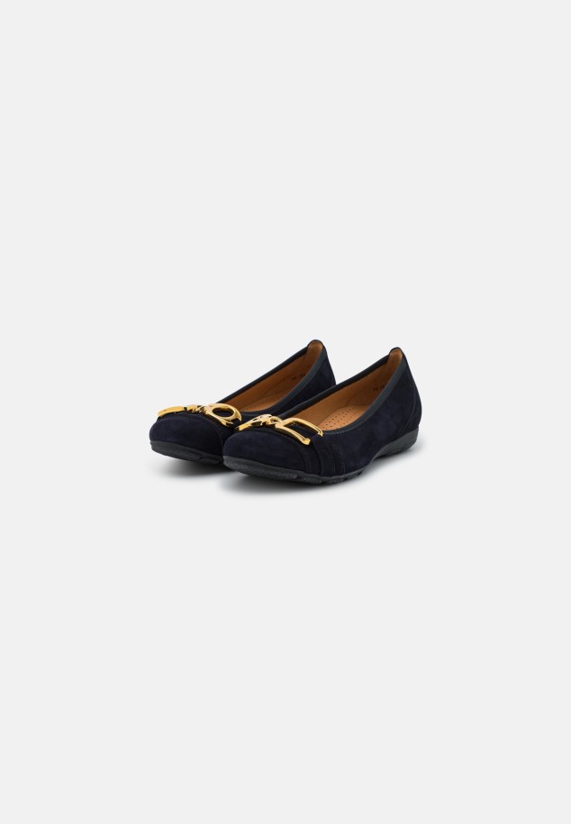 Gabor Ballet Pumps Dark Blue
