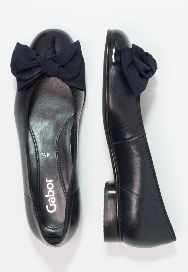 Ocean Gabor Ballet Pumps