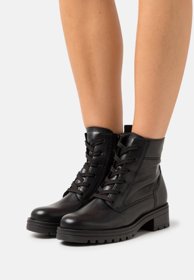 Gabor Black Classic Ankle Boots