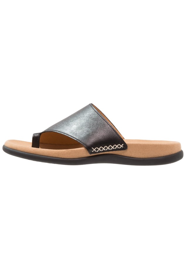 T-Bar Sandals Gabor Grey