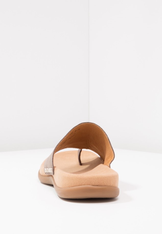 T-Bar Sandals Gabor Grey