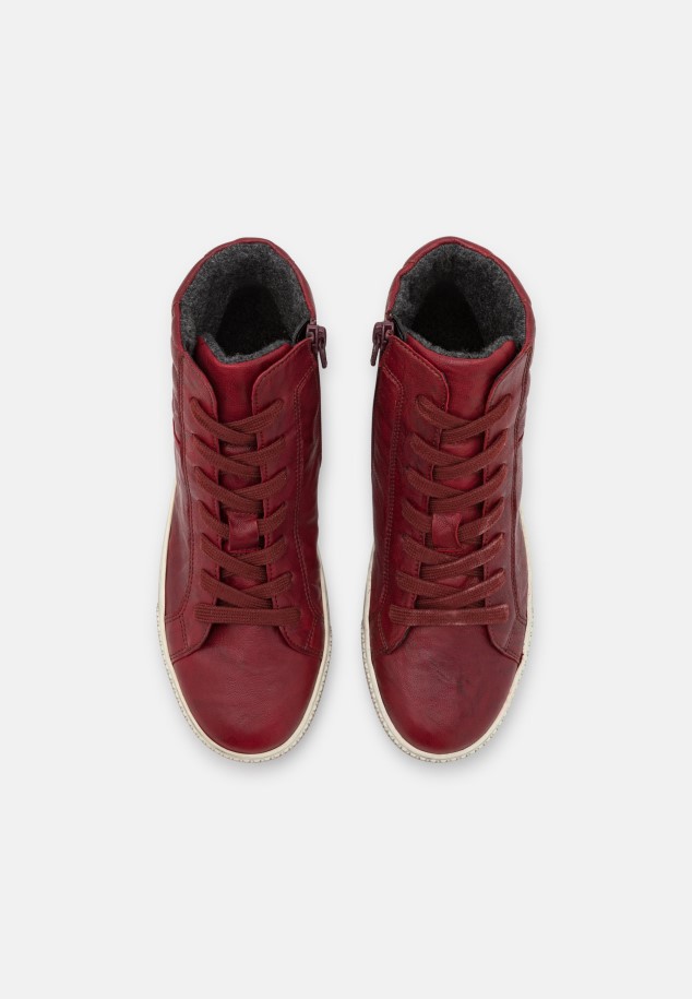 Gabor Rot High-Top Trainers