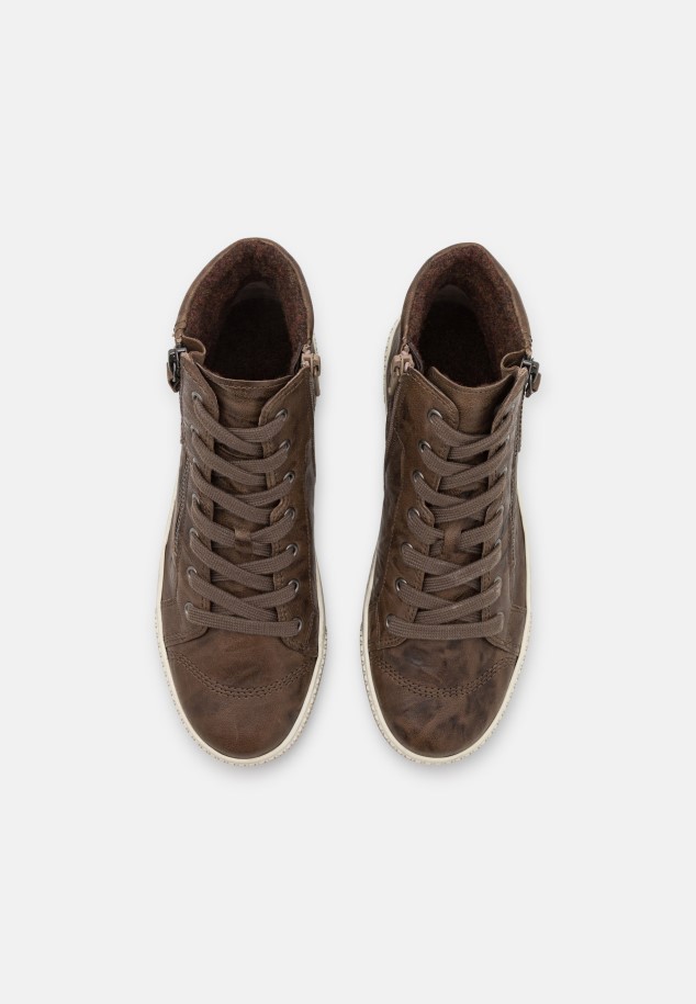 High-Top Trainers Dark Brown Gabor