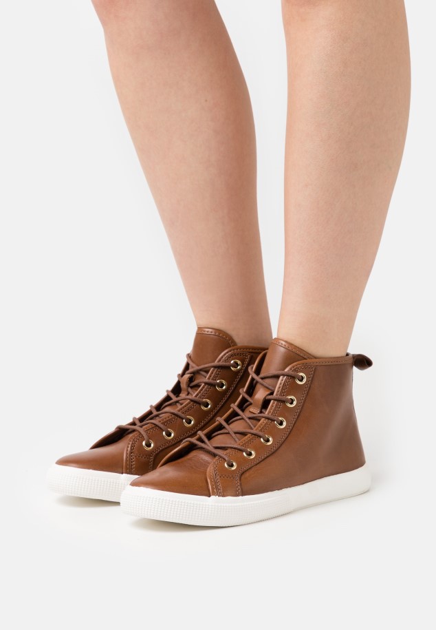High-Top Trainers Dark Brown Gabor