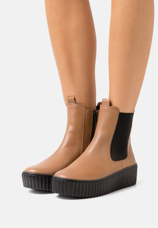 Gabor Dark Rose Ankle Boots