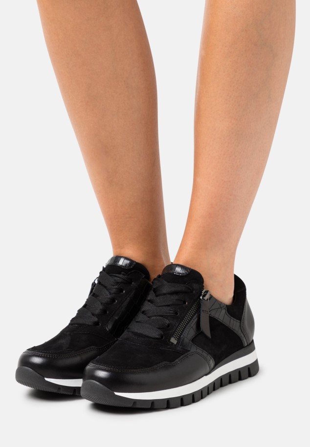 Silver Gabor Trainers