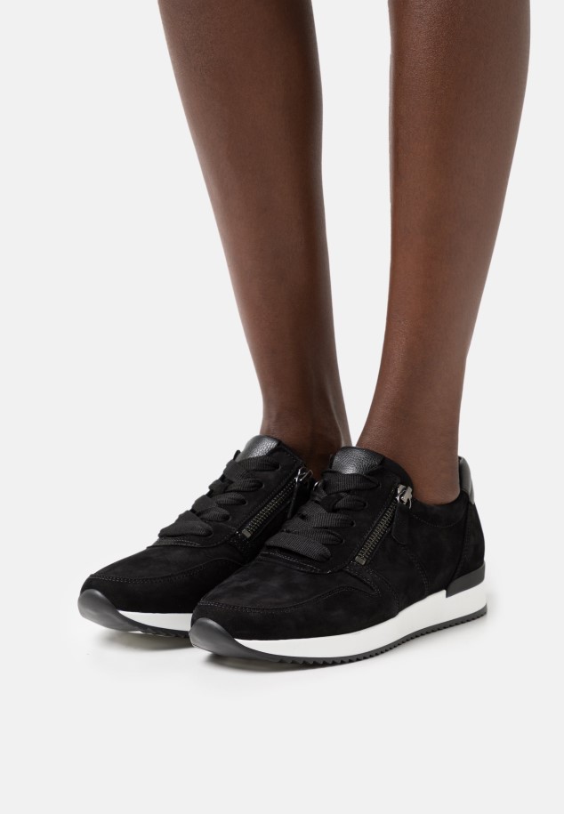 Silver Gabor Trainers