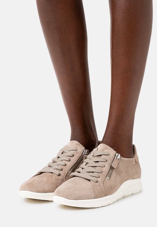 Silver Gabor Trainers