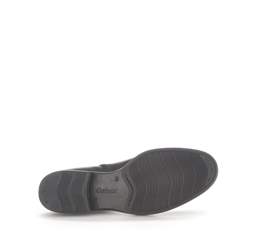 Black Gabor Classic Ankle Boots