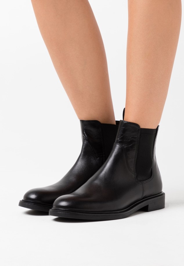 Black Gabor Classic Ankle Boots