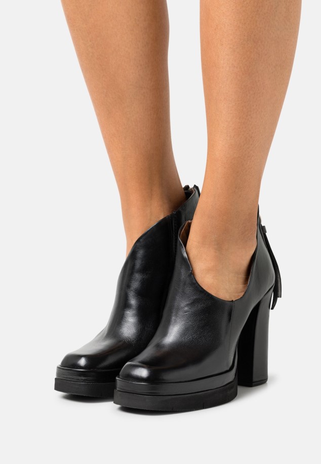 Platform Ankle Boots Black Gabor