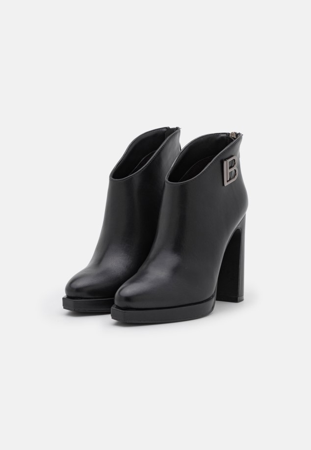 Platform Ankle Boots Black Gabor