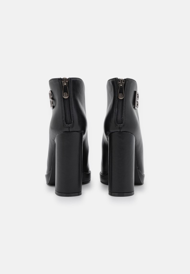 Platform Ankle Boots Black Gabor