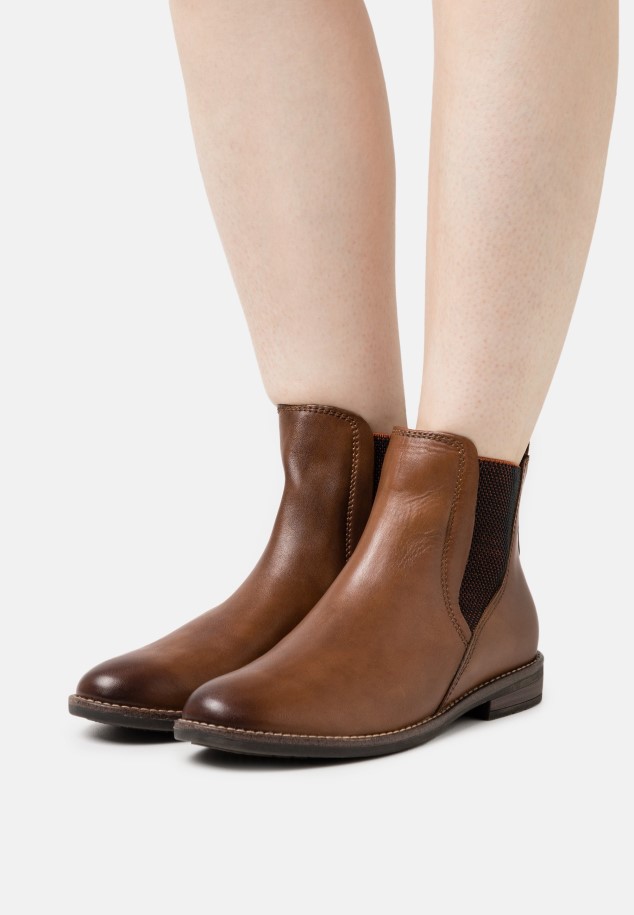 Women Gabor Light Brown Classic Ankle Boots