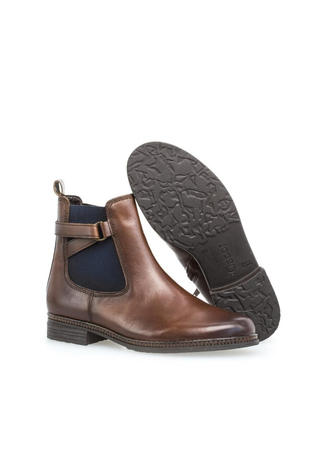 Women Gabor Light Brown Classic Ankle Boots