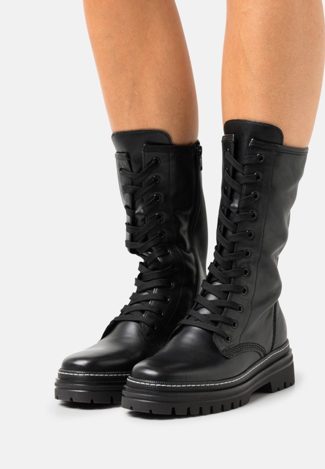 Lace-Up Boots Gabor Black