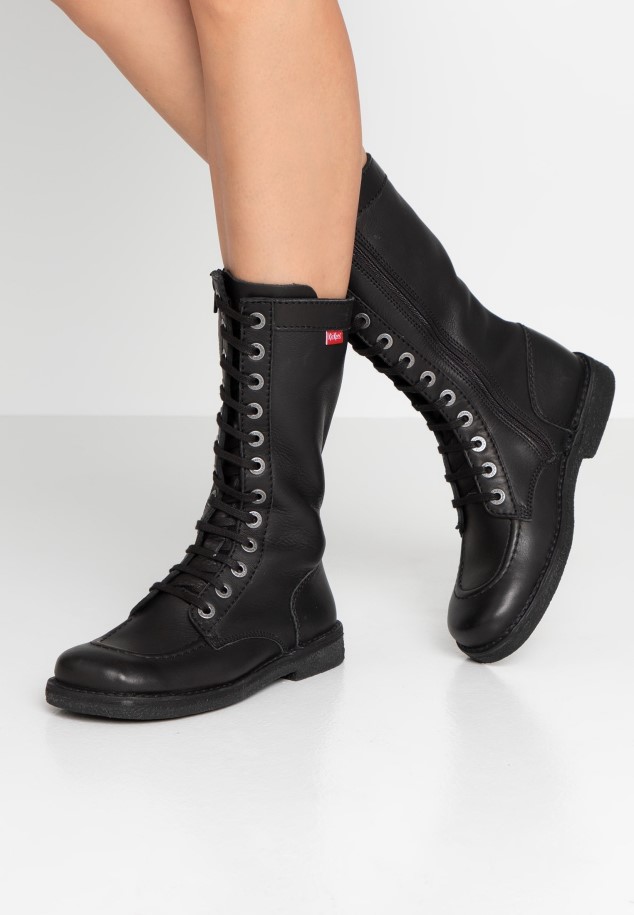 Lace-Up Boots Gabor Black