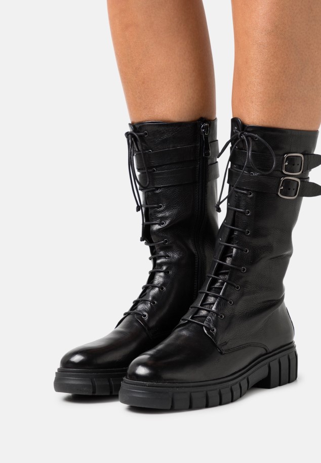 Lace-Up Boots Gabor Black