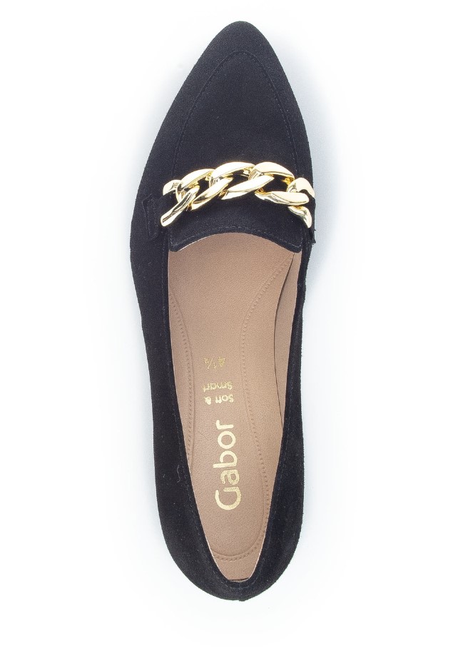 Gold Gabor Classic Heels