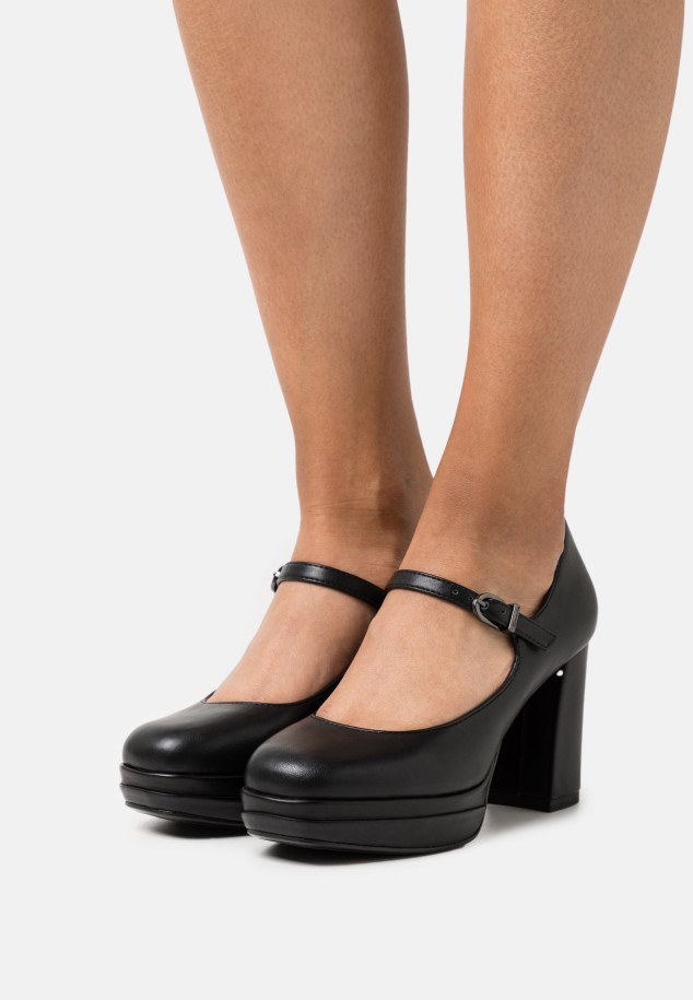 Black Gabor Women High Heels