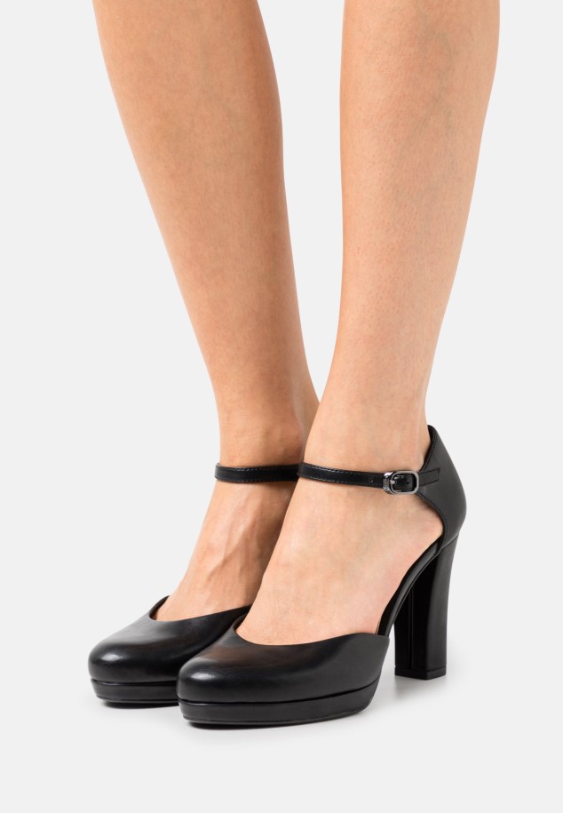 Black Gabor Women High Heels