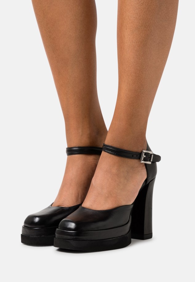 Black Gabor Women High Heels