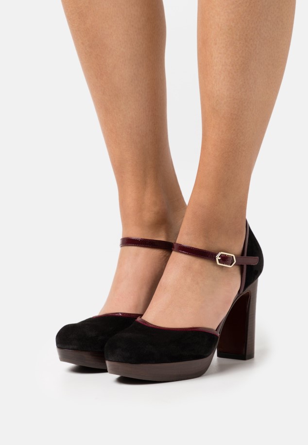 Black Gabor Women High Heels