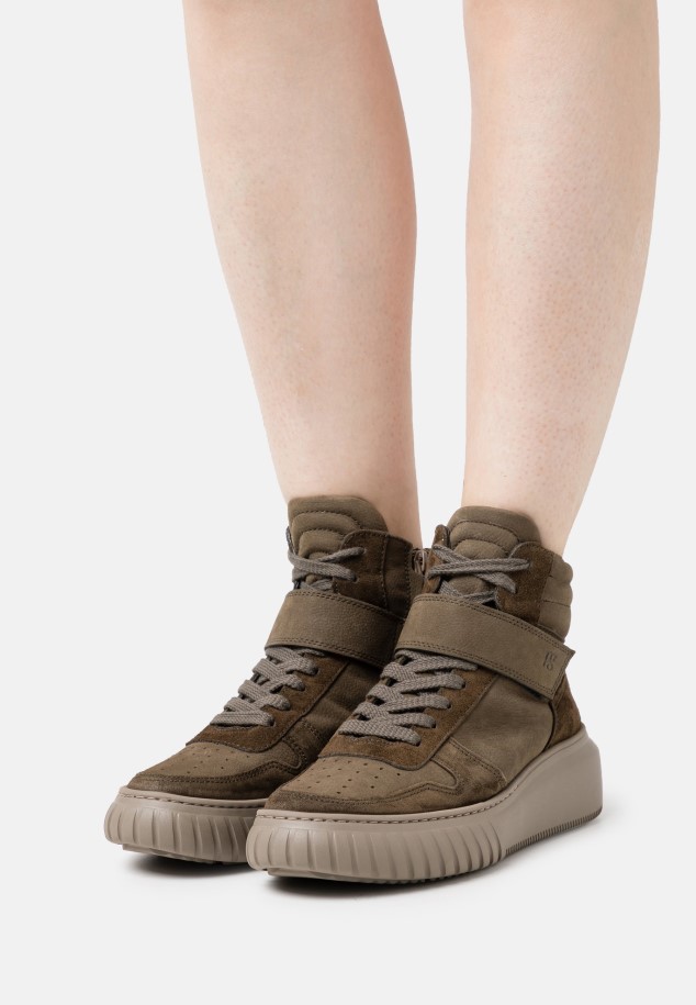 Salbei/Panna High-Top Trainers Gabor